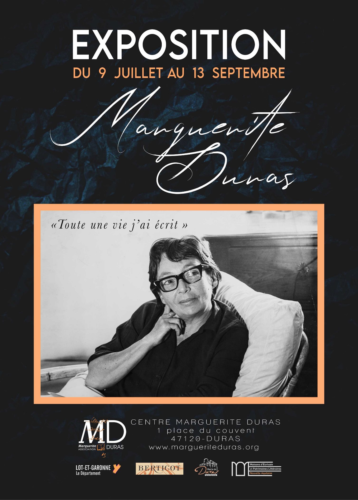 Une exposition temporaire sur Marguerite DURAS