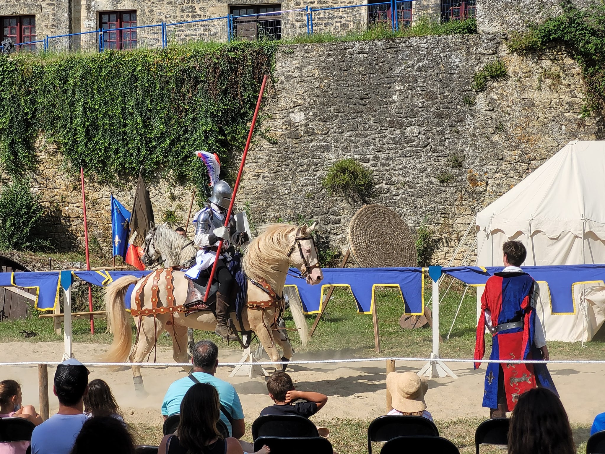 Fauconnerie et chevalerie : Les spectacles hebdomadaires au Château de Duras !