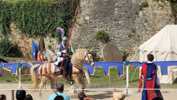 Fauconnerie et chevalerie : Les spectacles hebdomadaires au Château de Duras !