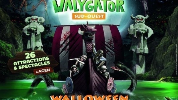 Waligator ! Aqualand ! Plus qu'un parc d'attraction à 1h15 de Duras