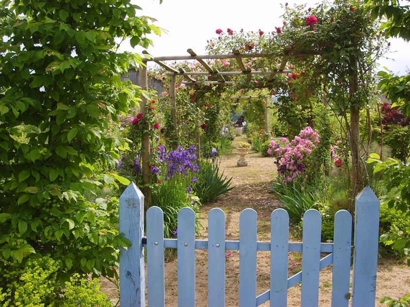 Visite au jardin de Mireille à Auriac sur Dropt près de Duras