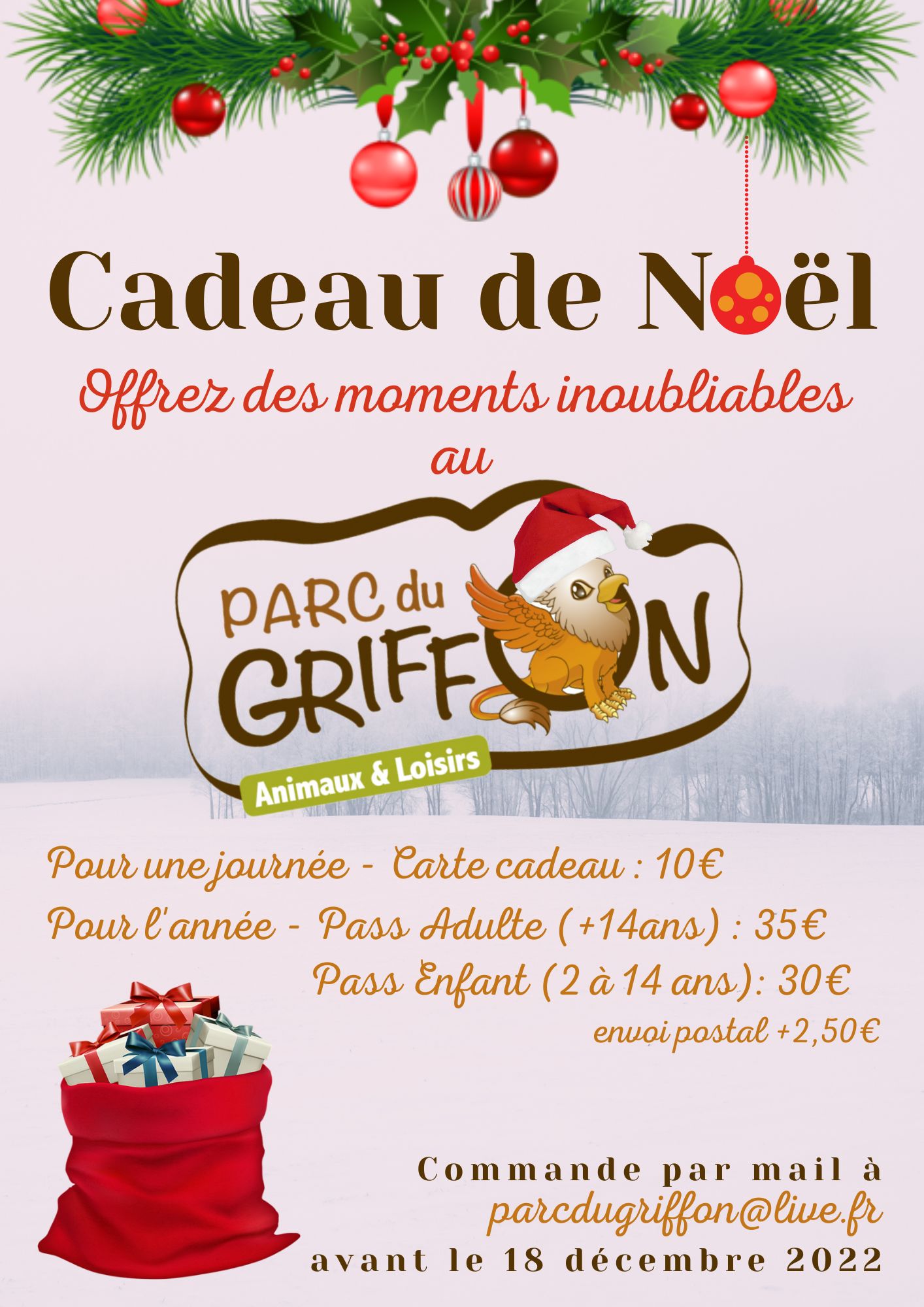 Parc Griffon Kdo Noël