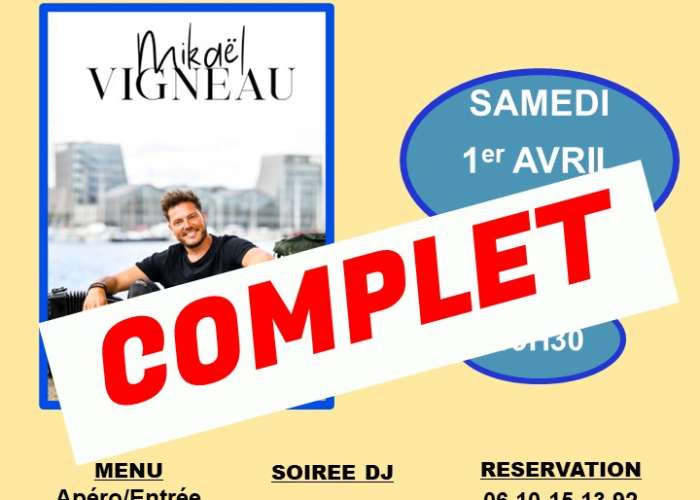 image de COMPLET Repas, concert soirée dansante pour les 40 ans des Quatres saisons