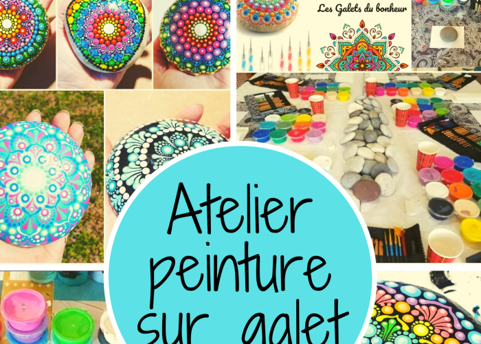 image de Atelier peinture sur galet