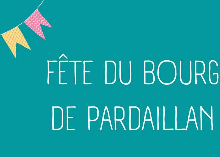 image de Fête au bourg à Pardaillan avec feux d'artifice
