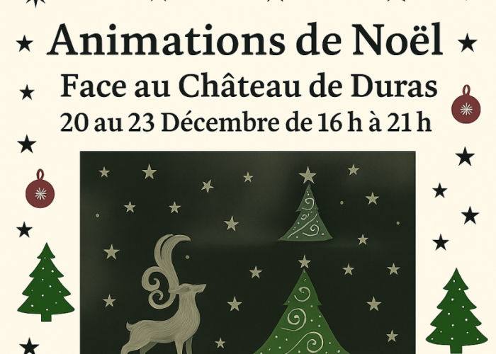 image de Animations avant Noël à Duras