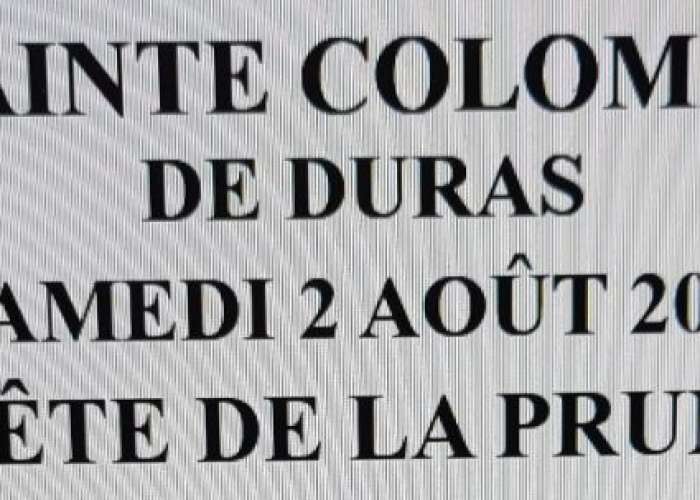 image de Fête de la Prune