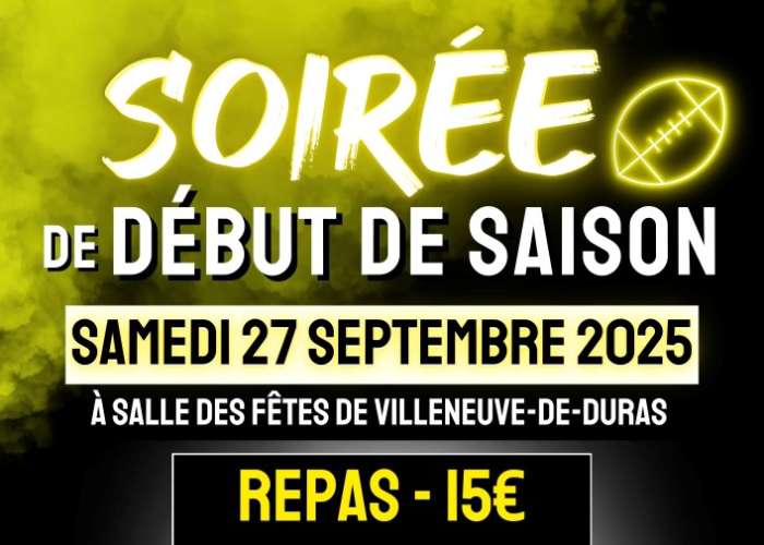 image de Repas début de saison par AOCC DURAS RUGBY XV