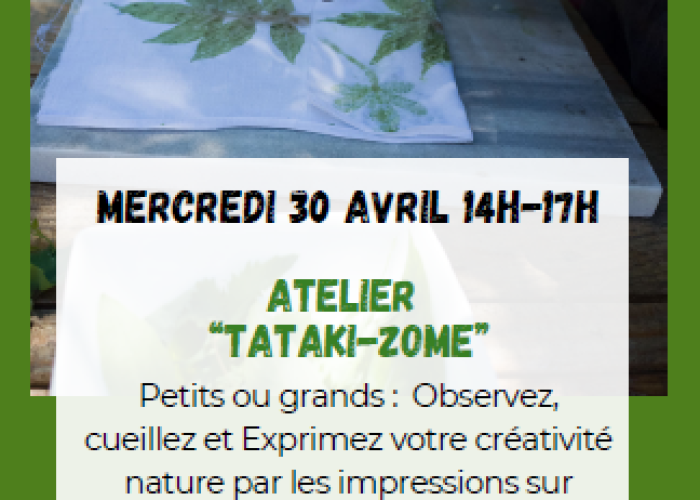 image de Atelier le tataki-zomé
