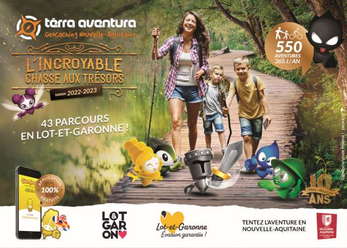 image de Parcours géocaching Terra Aventura à Duras, Loubès Bernac et Allemans du Dropt