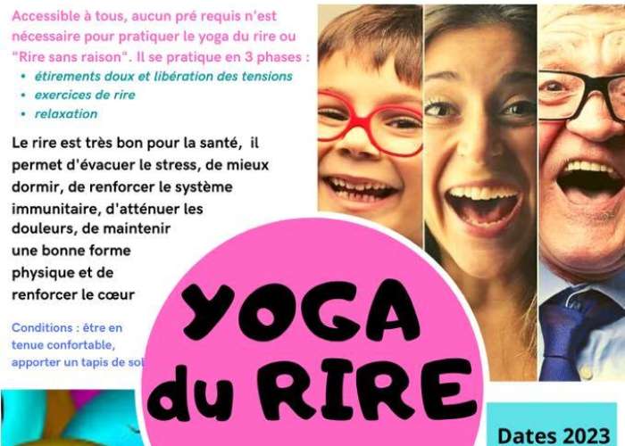 image de Atelier Yoga du rire de 6 à 120 ans