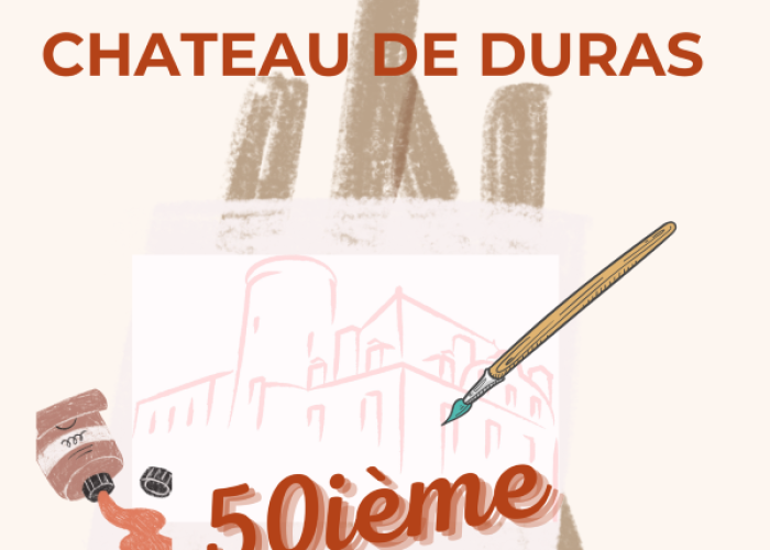 image de 50ième exposition de peintures et sculptures au château de Duras