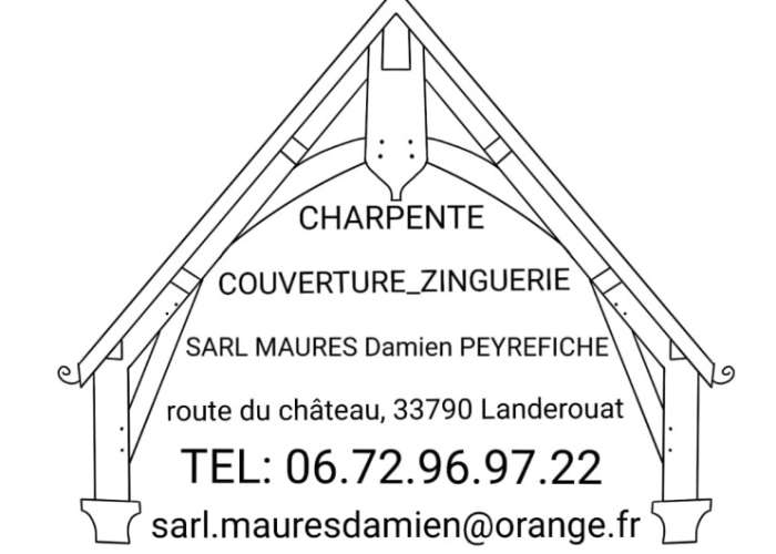 image de SARL MAURES Damien PEYREFICHE - Charpente, couverture, zinguerie