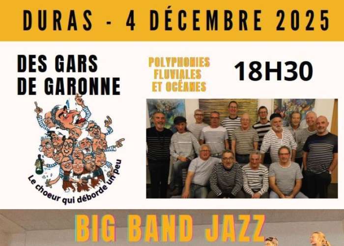 image de Concert Polyphonies fluviales Océanes et Big Band Jazz