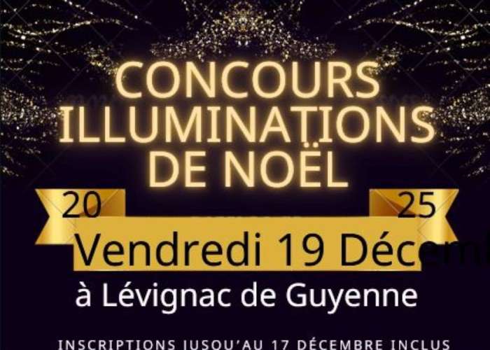 image de Concours illuminations de Noël de Lévignac de Guyenne