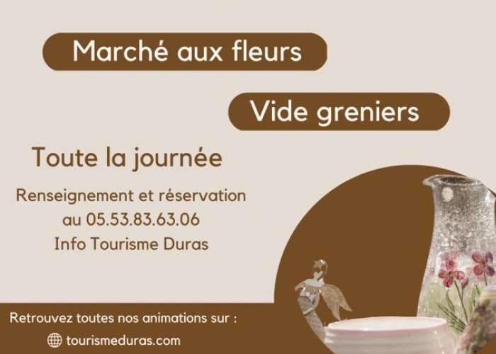 image de Marché aux fleurs, vide-greniers