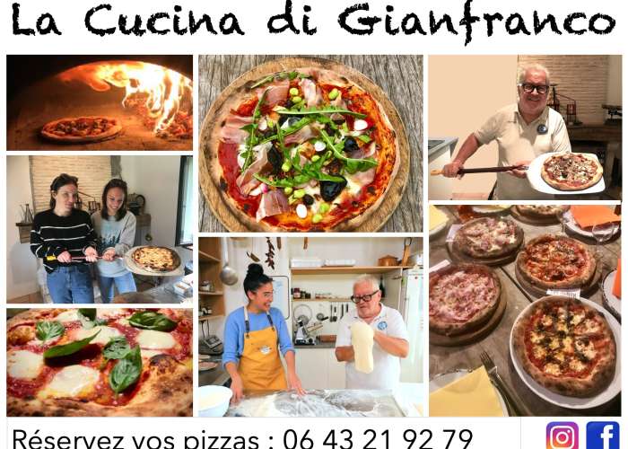 image de Atelier de confection de Pizzas à la Cucina di Gian Franco