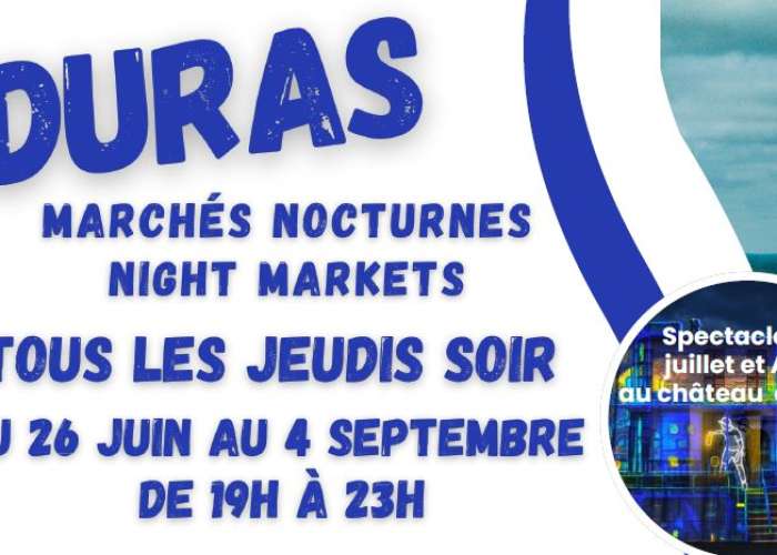 image de Marchés nocturnes à Duras