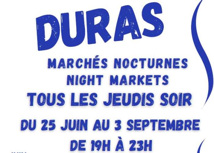 image de Marché nocturne à Duras