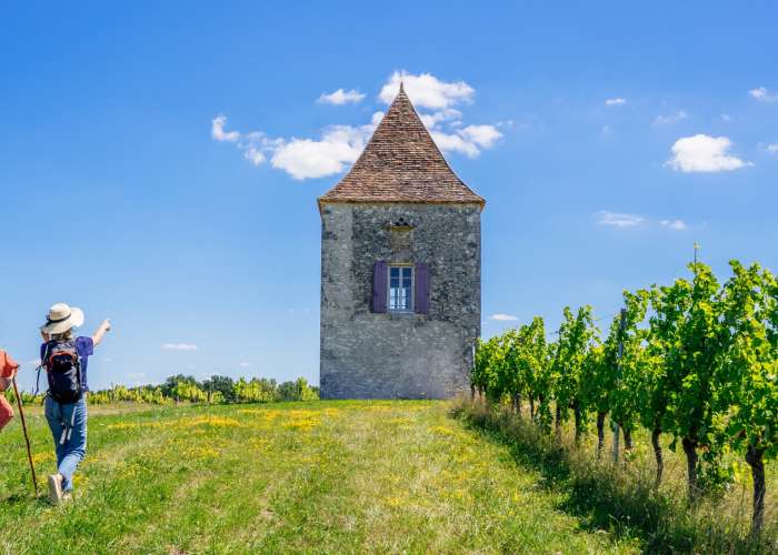 image de Point de vue du pigeonnier Jean de Blanc