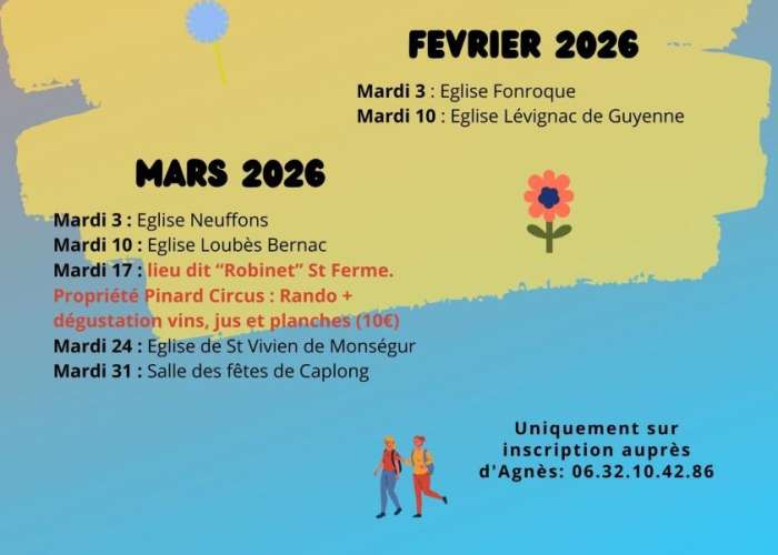 image de Rando marche sportive autour de Duras